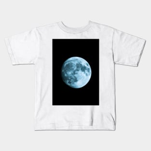 Moon - space photography Kids T-Shirt